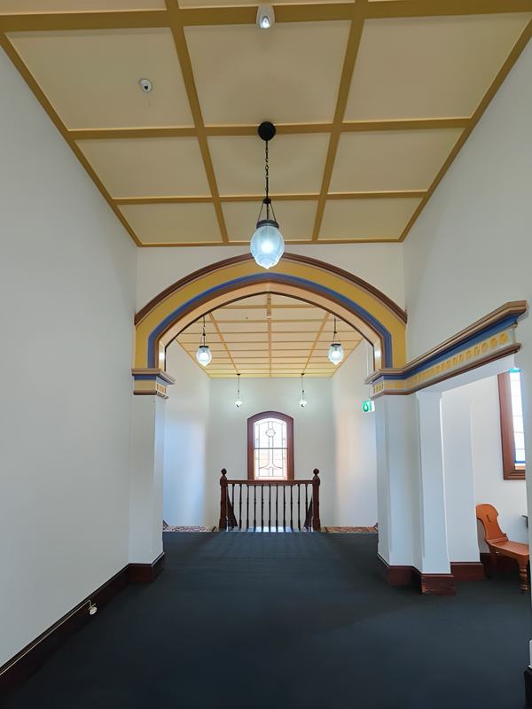 Heritage hallway and archway by Andrew Lindner Painting, Newcastle painters